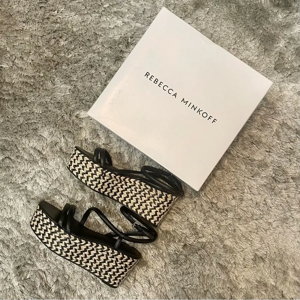 Rebecca Minkoff black saddle